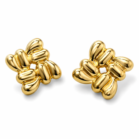 Arete cuadrado nudo
