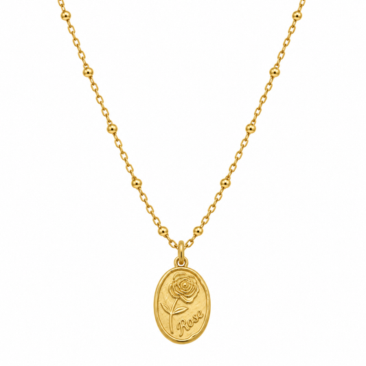 Collar Rose Retrato