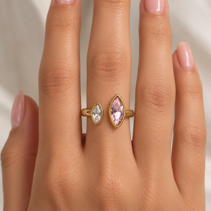 Anillo Gema Rosa