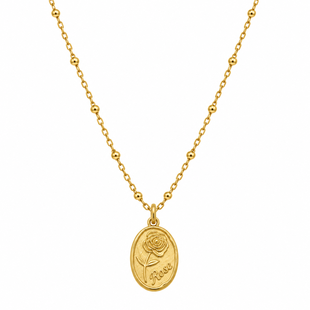 Collar Rose Retrato