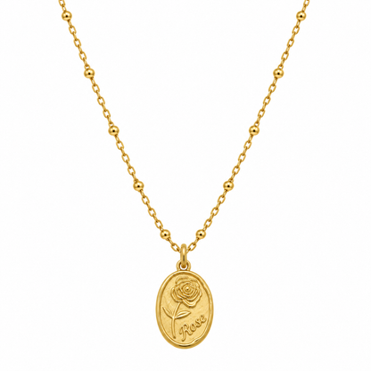 Collar Rose Retrato