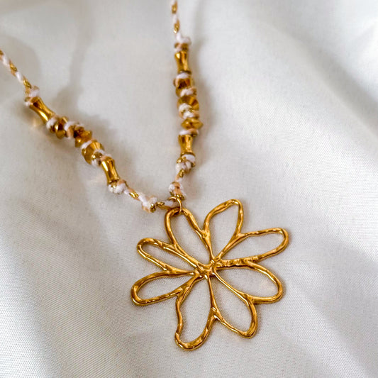 Collar boho Flor