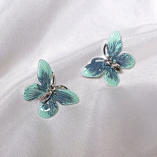 Arete mariposa color